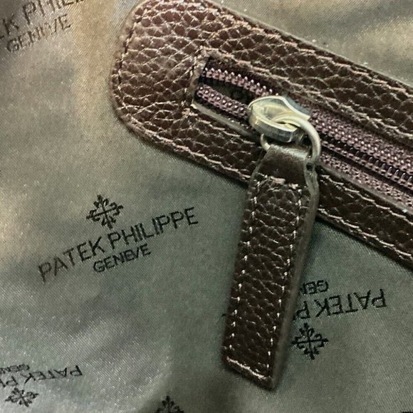 authenticity guaranteed UNUSED PATEK PHILIPPE Hand Bag Calatrava Business bag - Picture 9 of 12